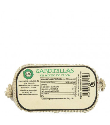 Sardinen in Olivenöl Cambados