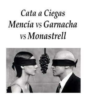 Cata a Ciegas Mencía VS Garnacha VS Monastrell