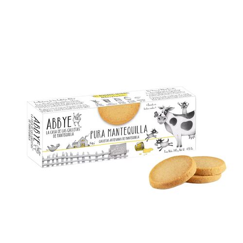 Abbye Galleta Pura de Mantequilla 140 grs.